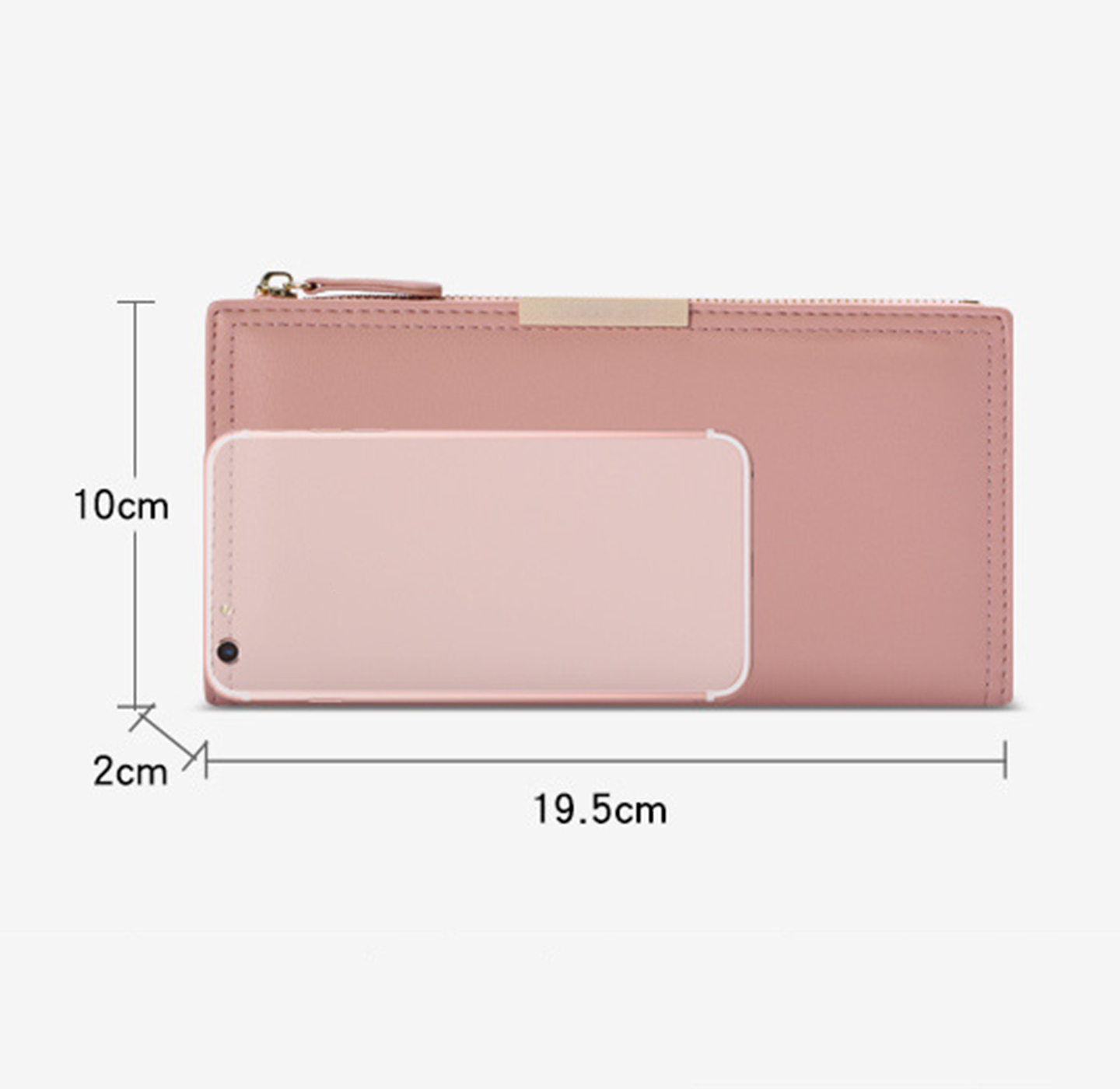 Women's PU Leather Long Wallet3