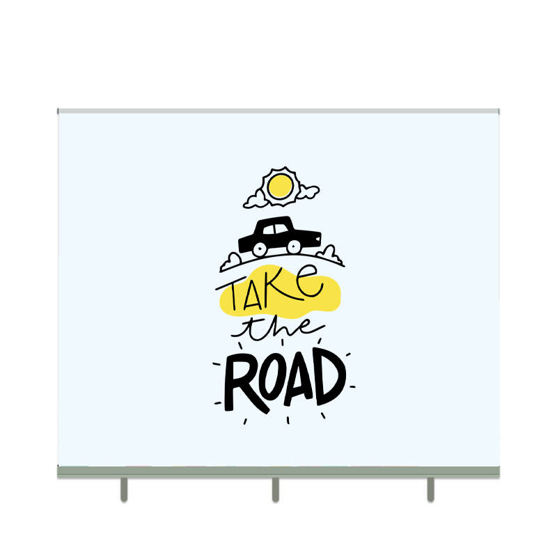 Roll-up-Bannerständer, Einziehbar