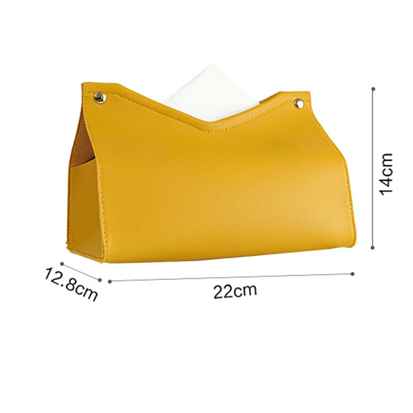 PVC Leather Tissue Box2