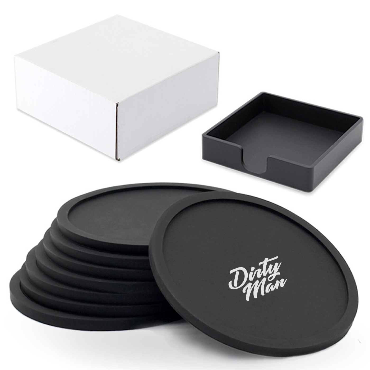 Round Silicone Coaster