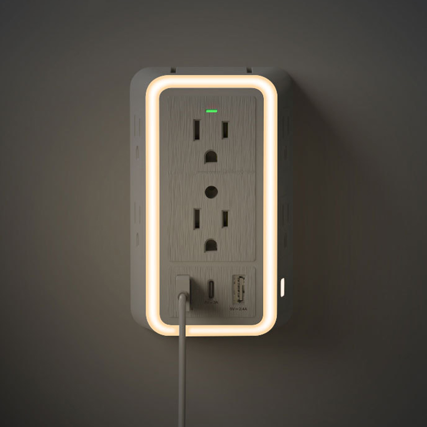 Surge Protector With Night Light2