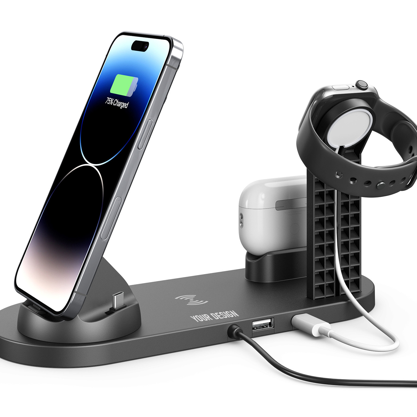 4 In1 Wireless Charging Stand1