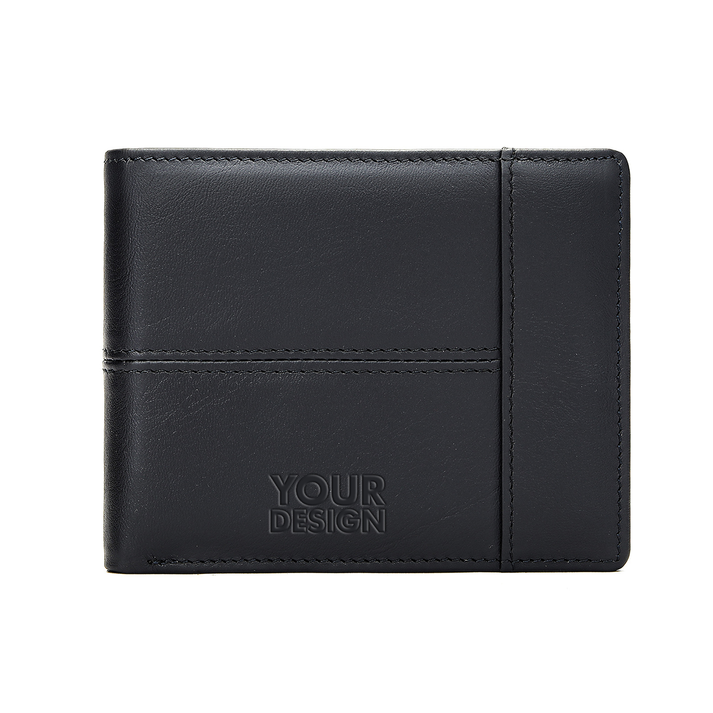 Genuine Leather Bifold Wallet1