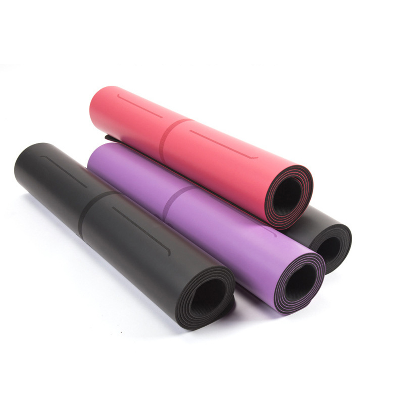 PU Natural Rubber Yoga Mat2