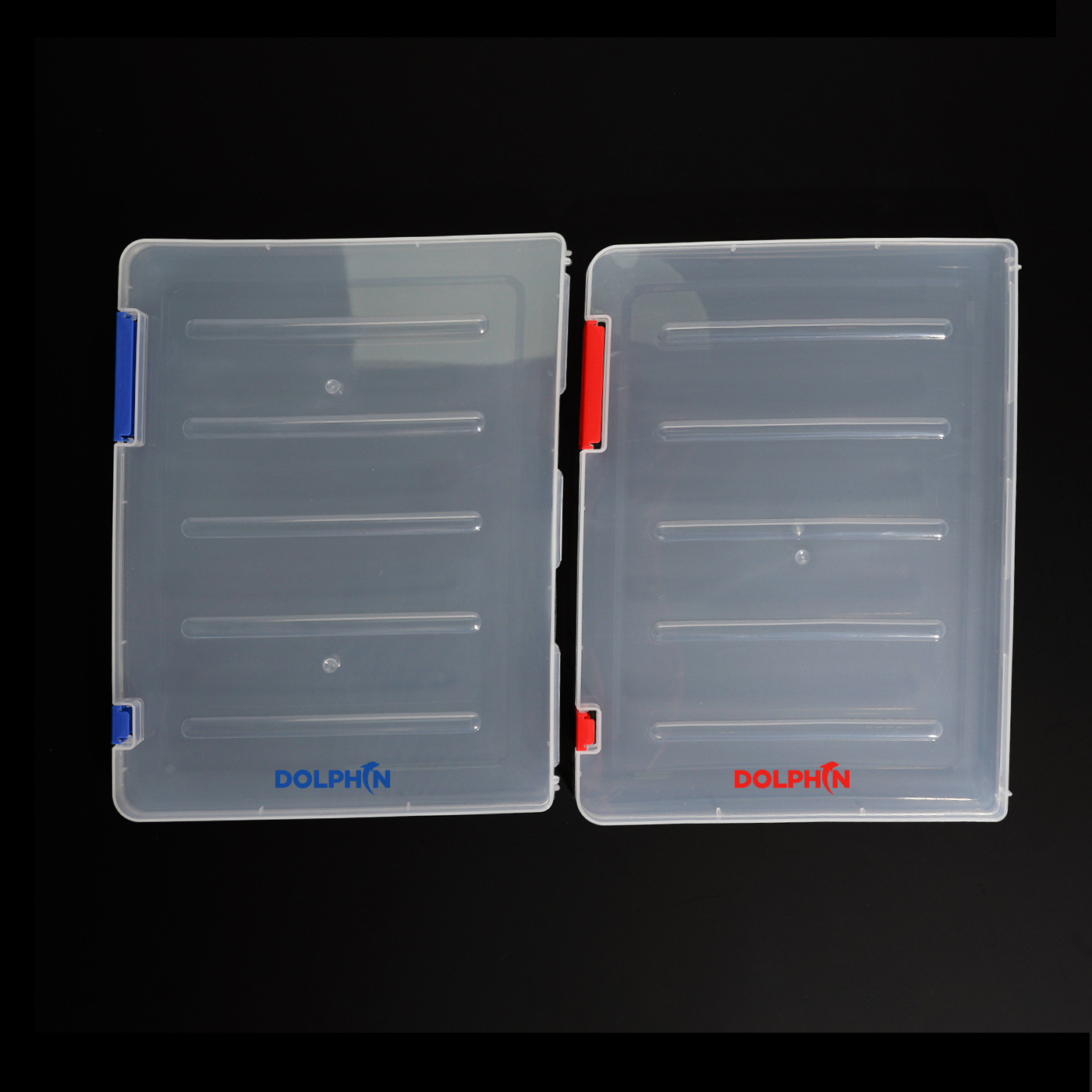 A4 Clear File Storage Box