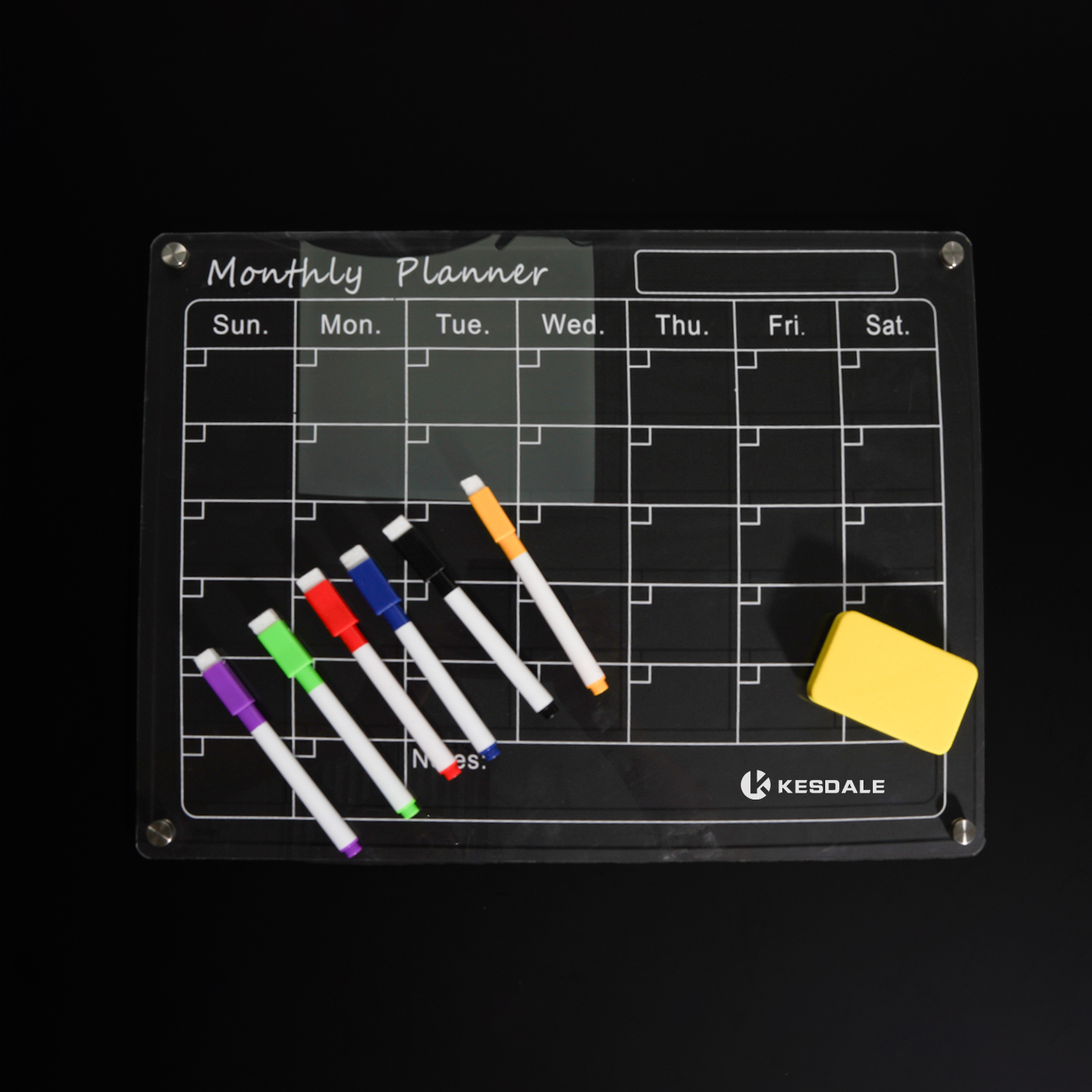 Kalender-Whiteboard, Acryl