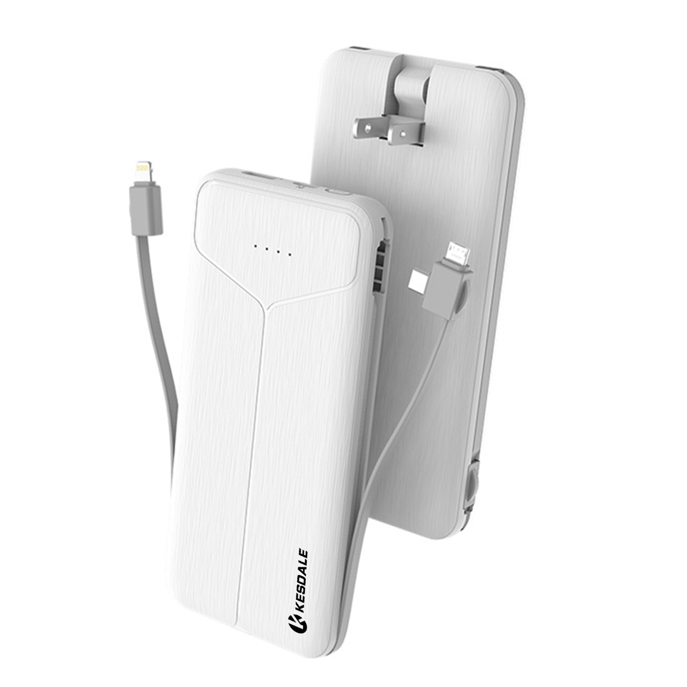 Powerbank Mit Integriertem Kabeln