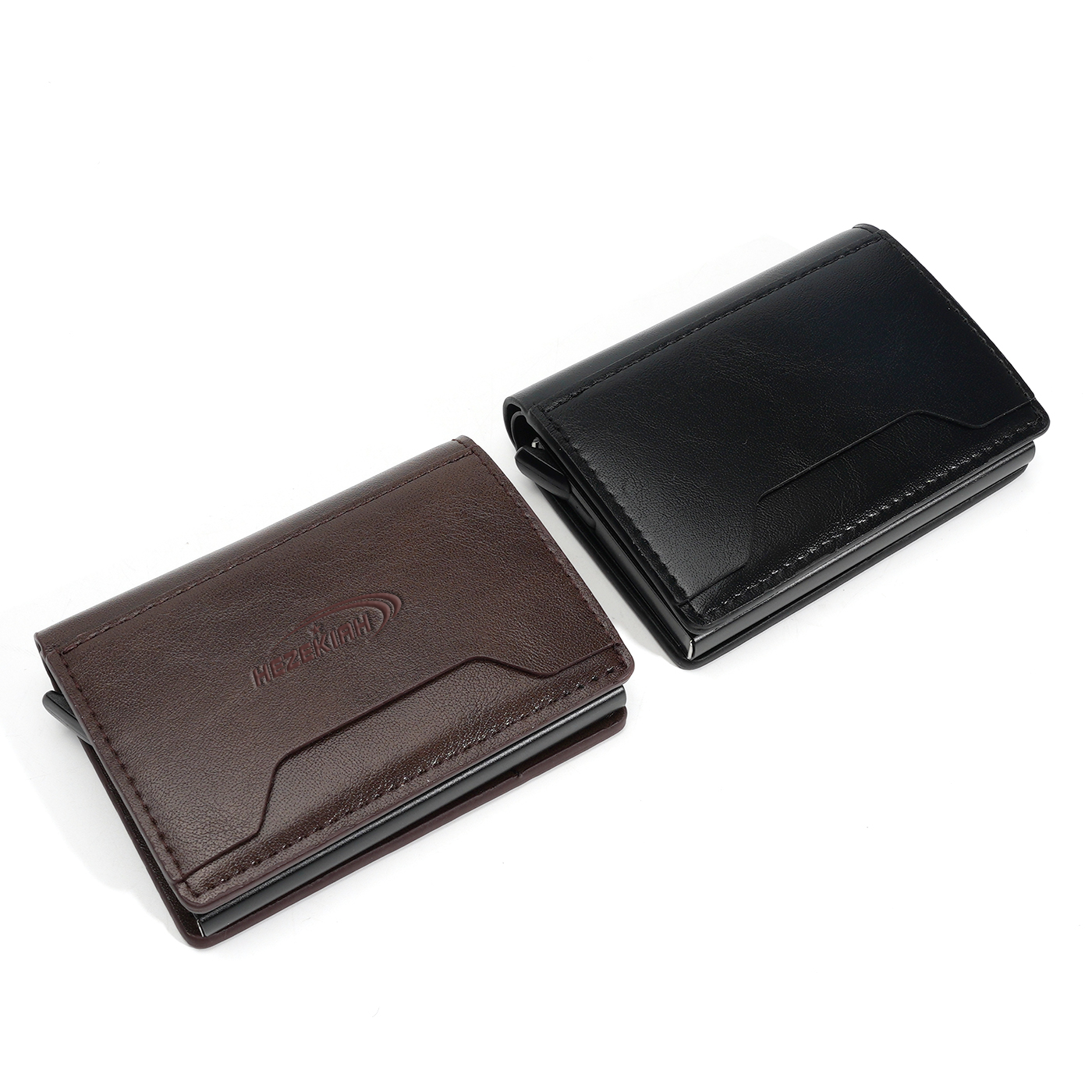 Automatic RFID Blocking Card Holder