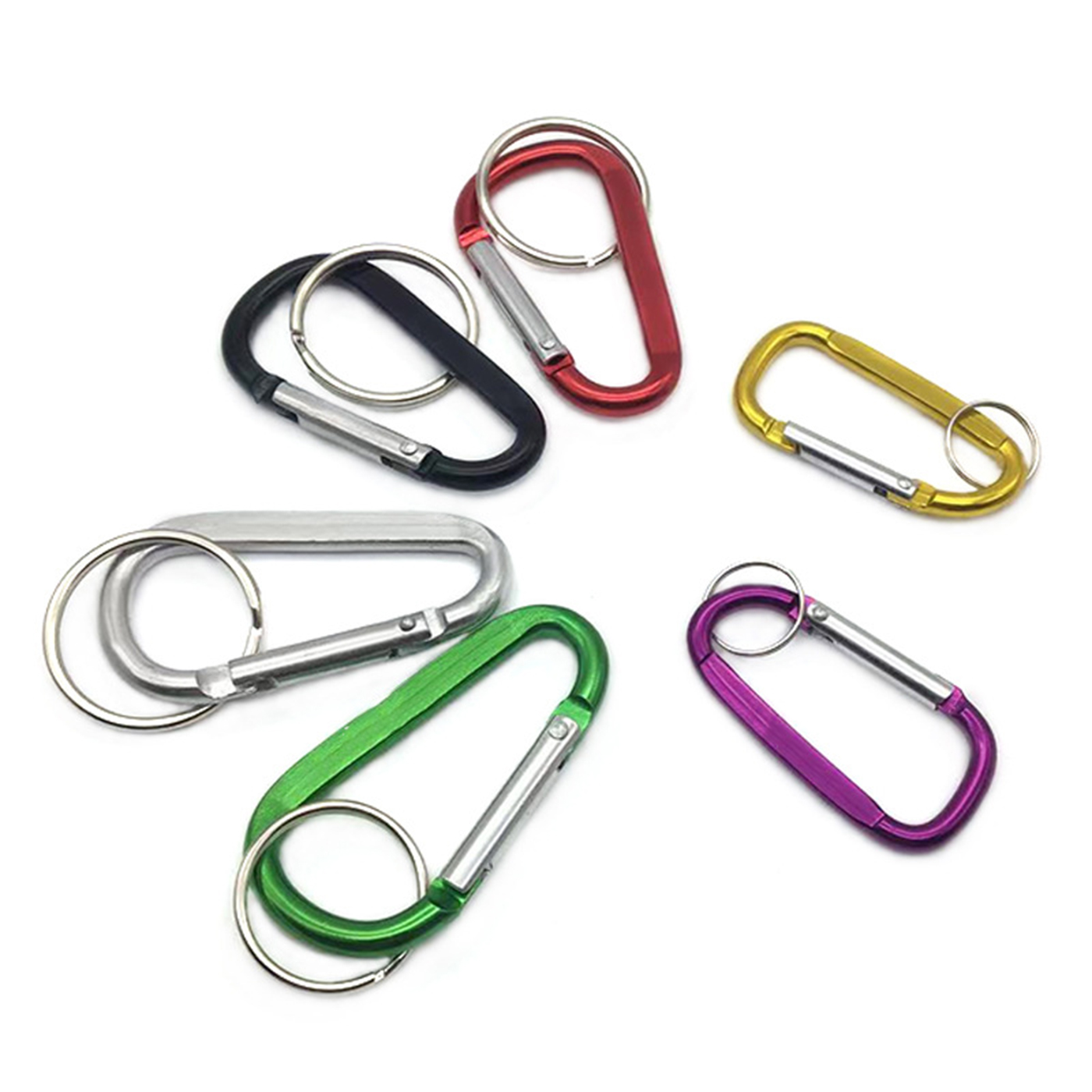 Aluminum Alloy D Shaped Carabiner2