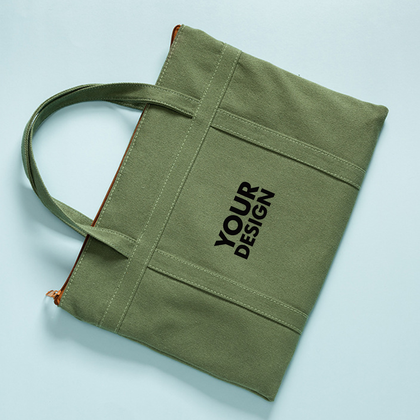 Portable Canvas File Bag 1