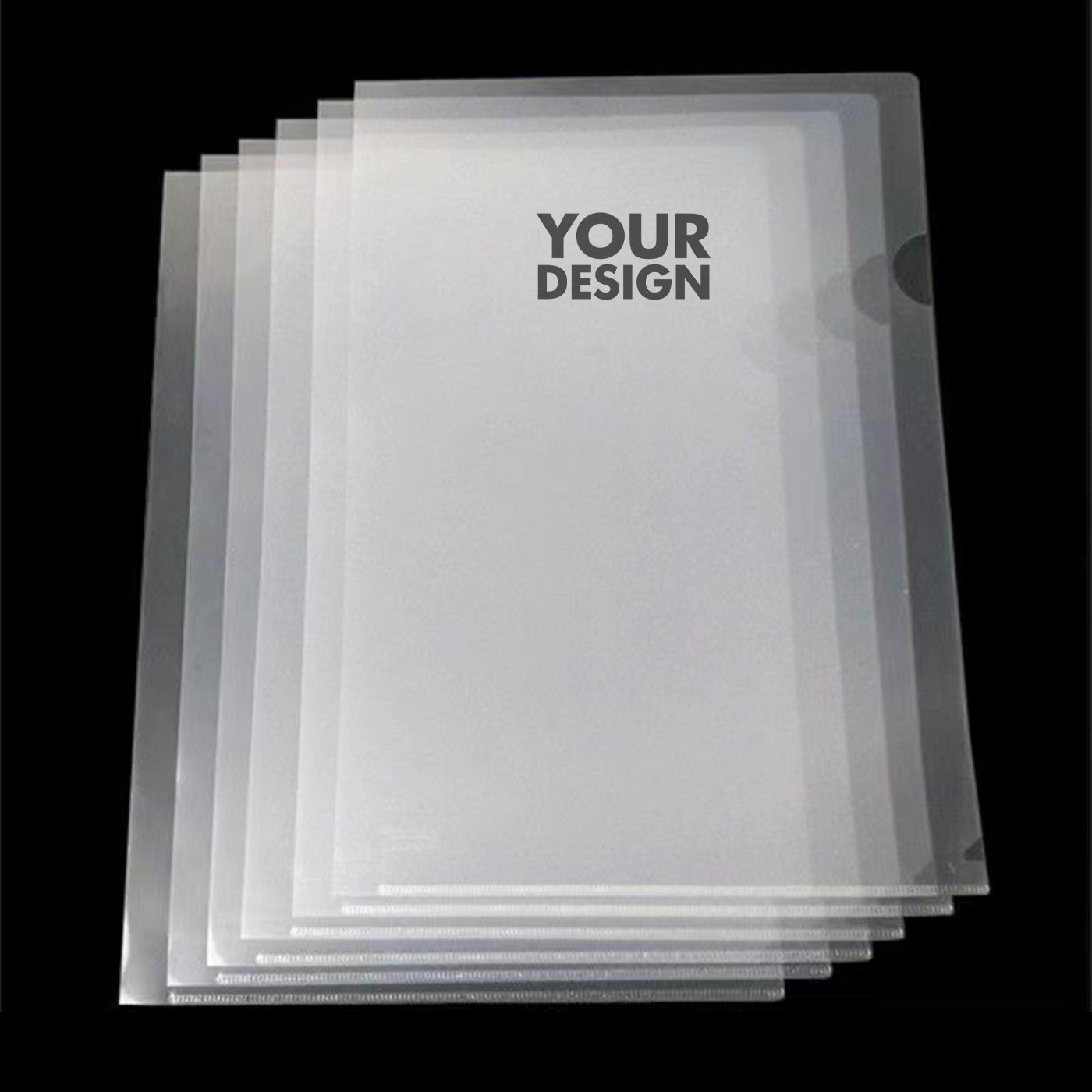 A4 Transparent File Folder1