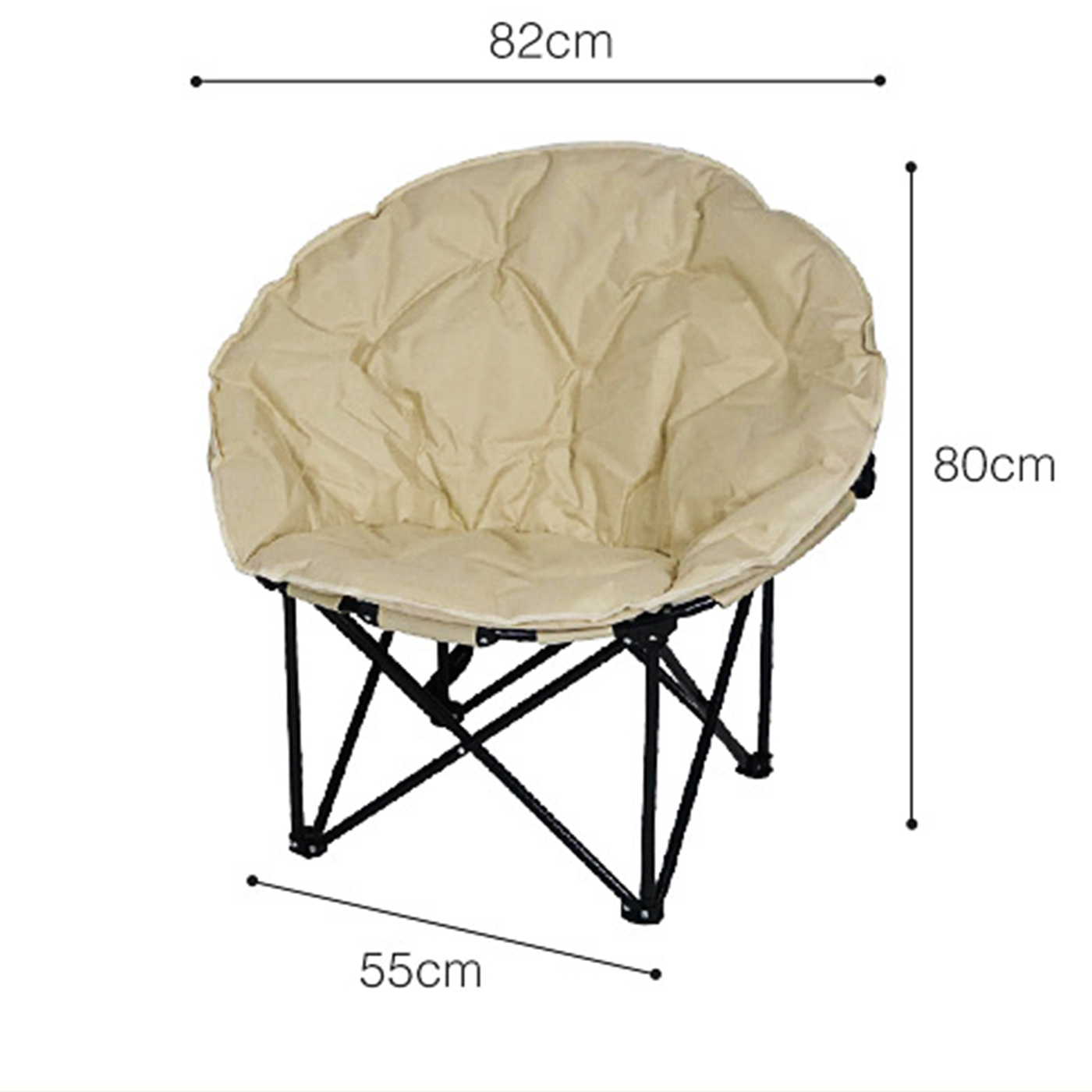 Outdoor Folding Camping Moon Chair2