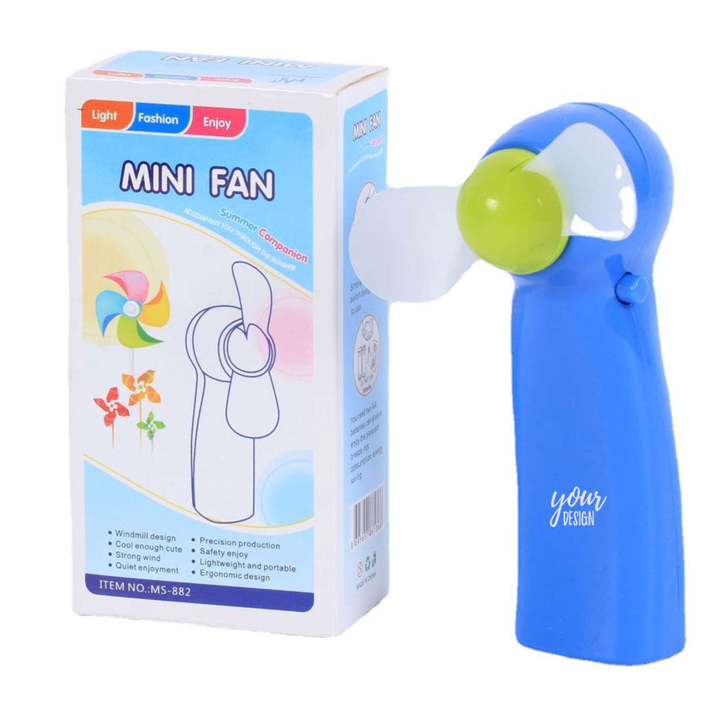 Mini Electric Fan Battery Operated1