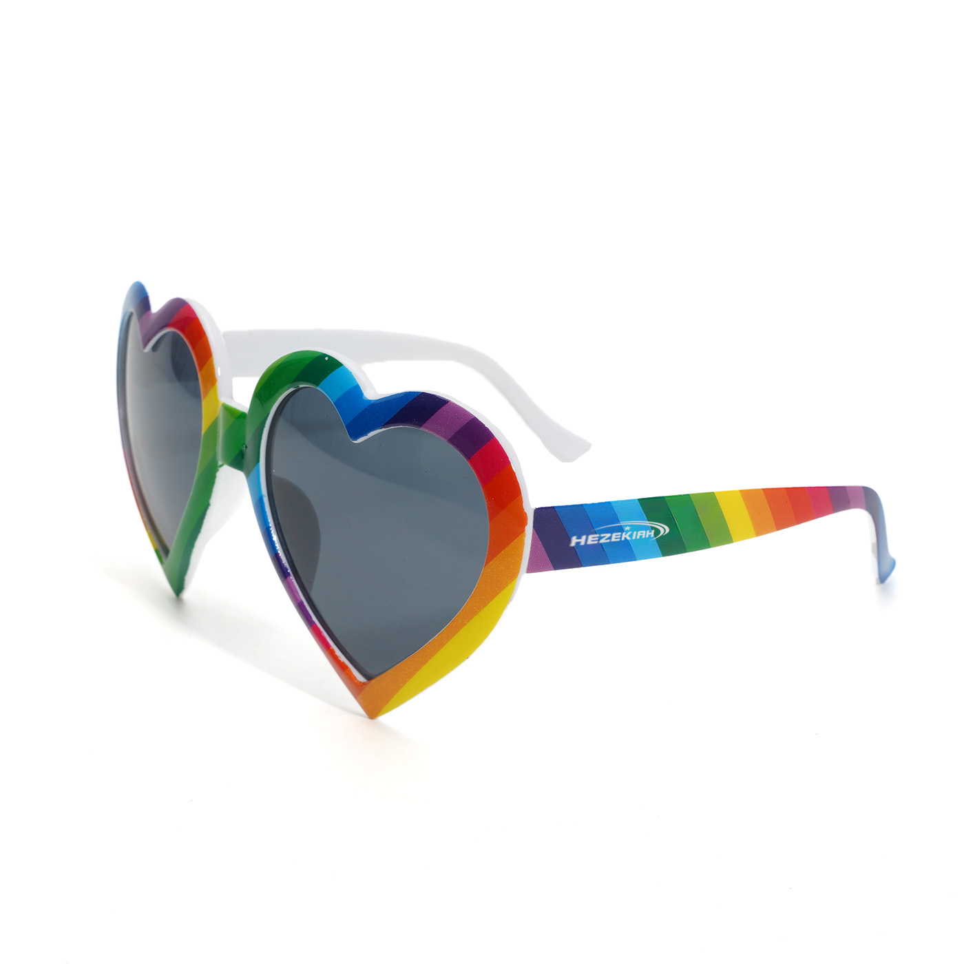 Rainbow Heart Shaped Sunglasses