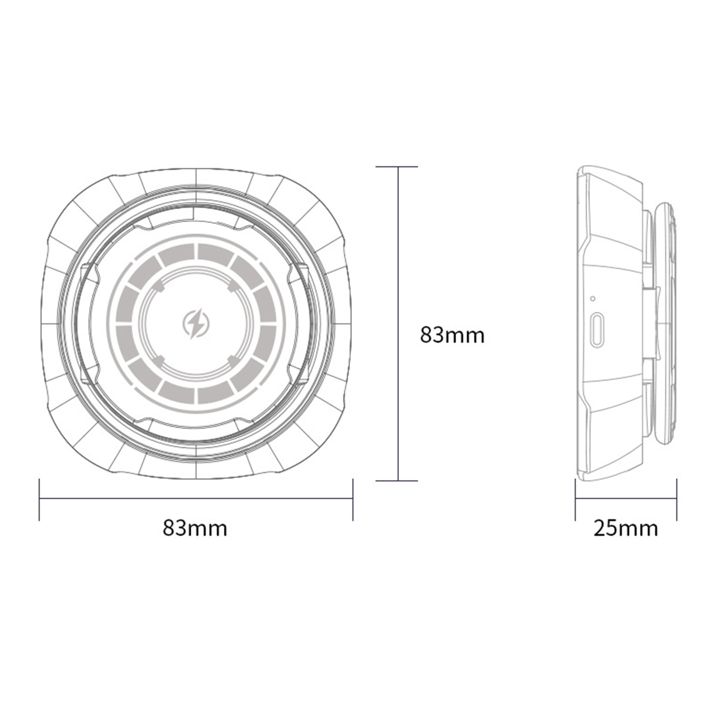 Magnetic Wireless Charger Stand1