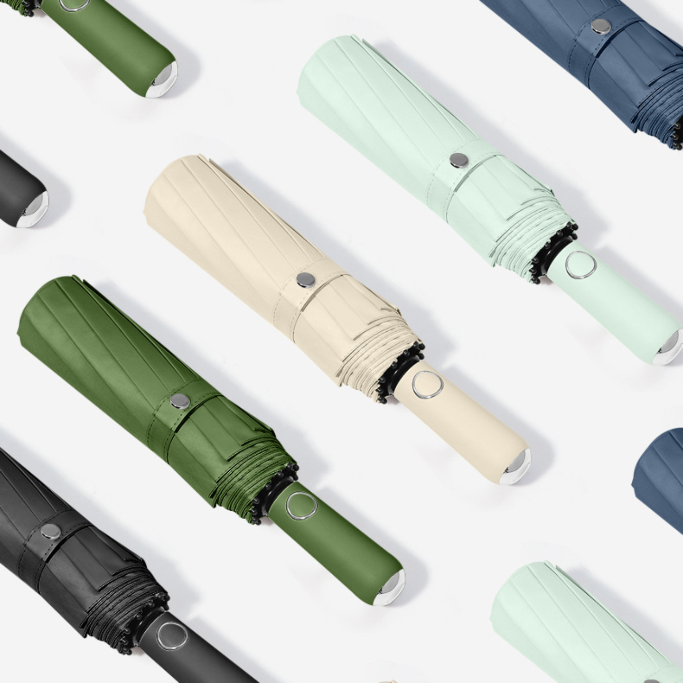 Automatic Windproof Compact Umbrella