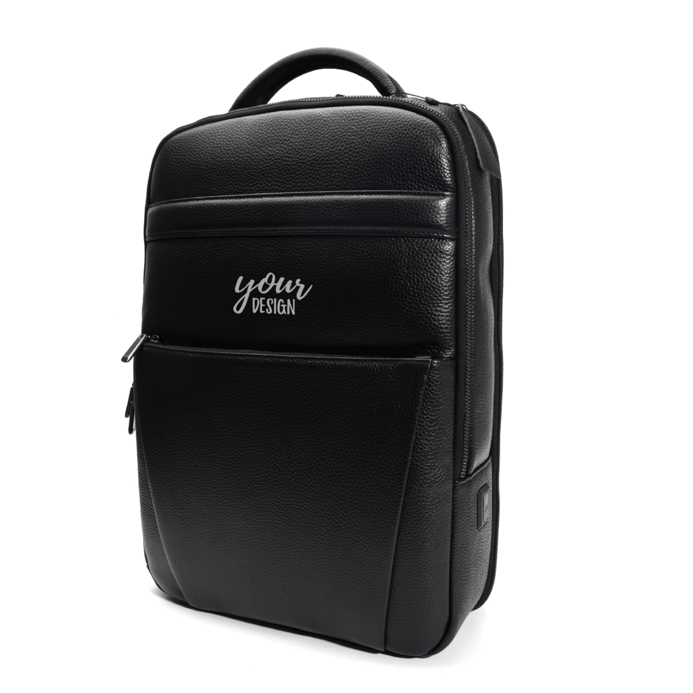 Genuine Leather Laptop Backpack