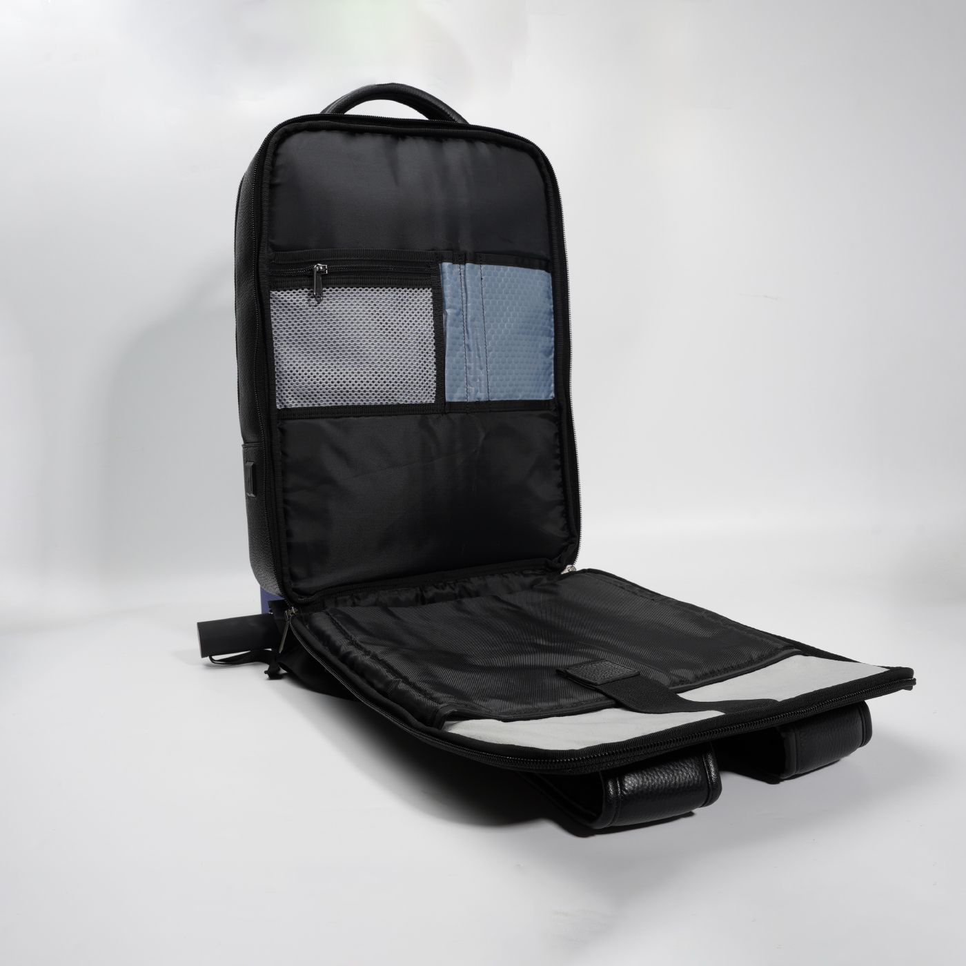 Genuine Leather Laptop Backpack3