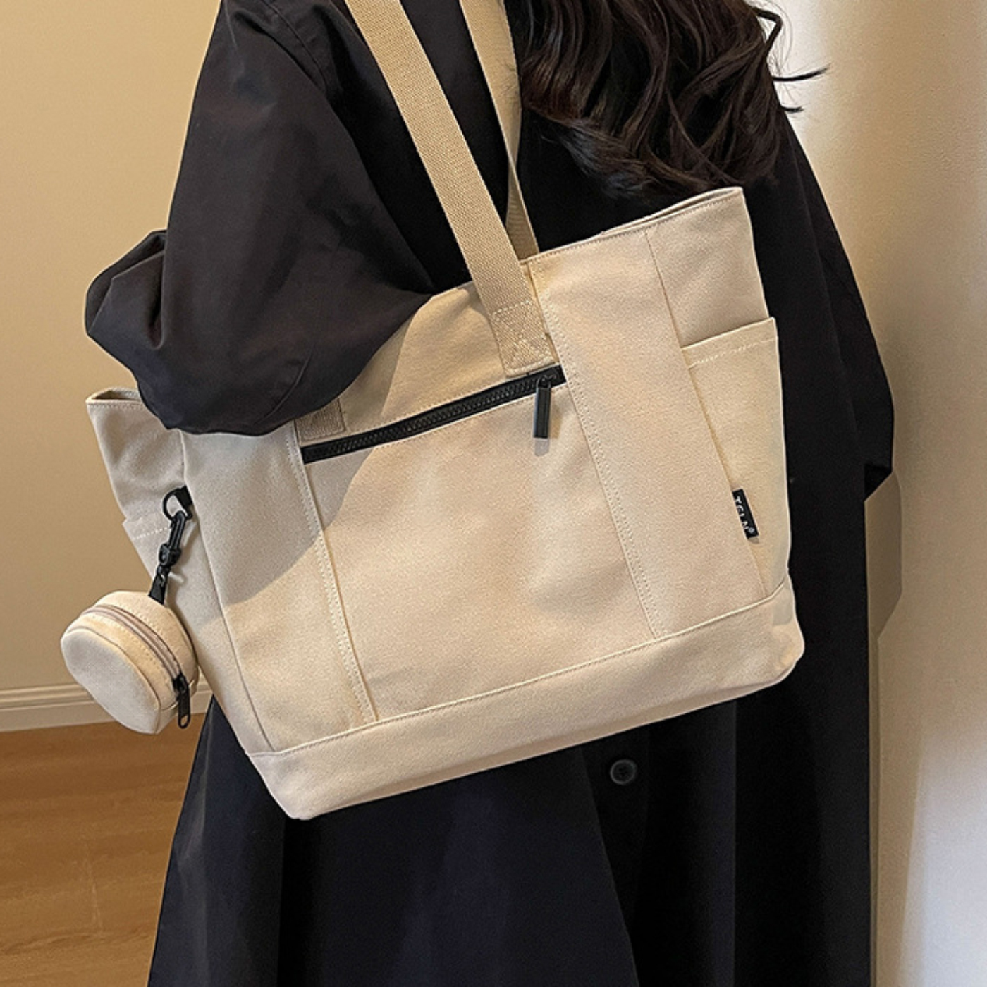 Large Capacity Canvas Shoulder Bag3