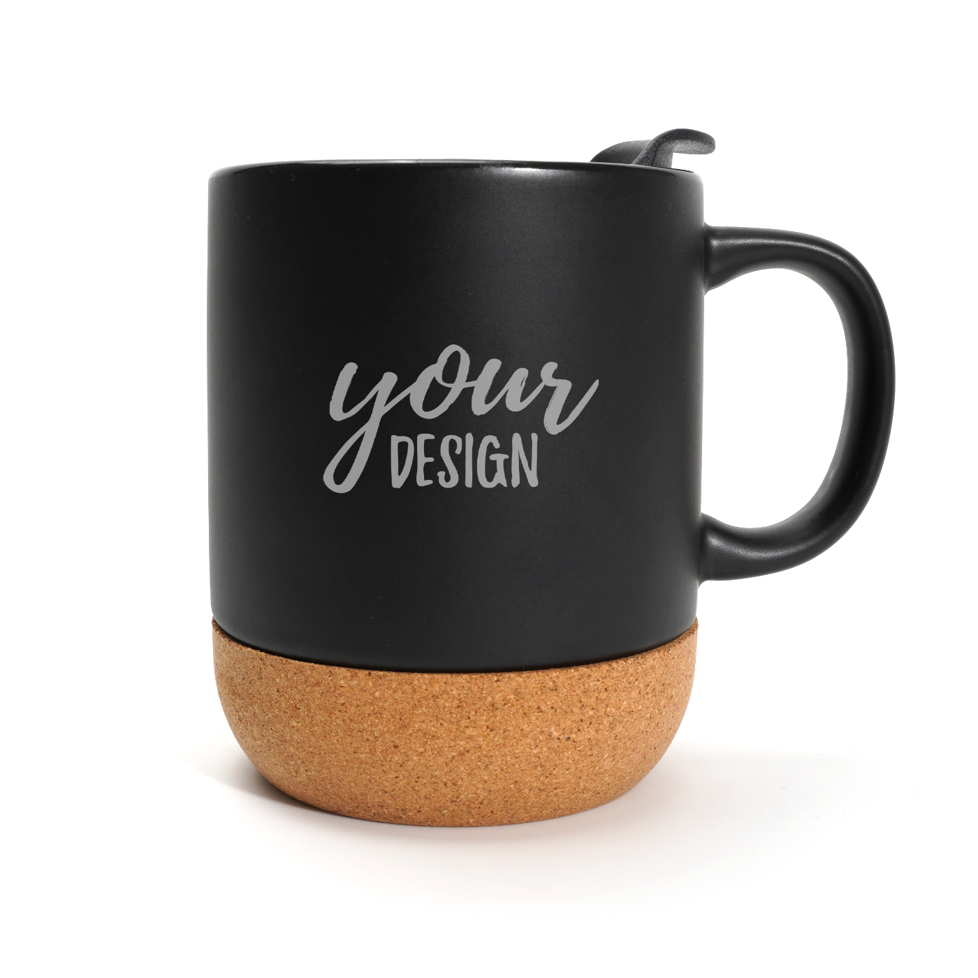 Cork Bottom Ceramic Mug