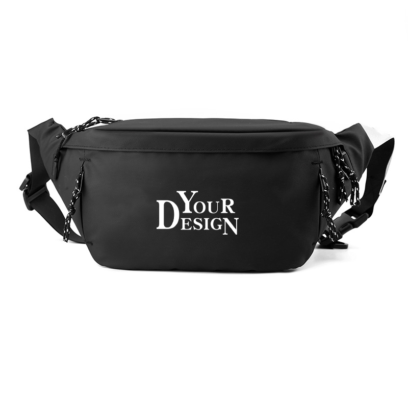 Large Travel Fanny Pack With Zipper Pockets1