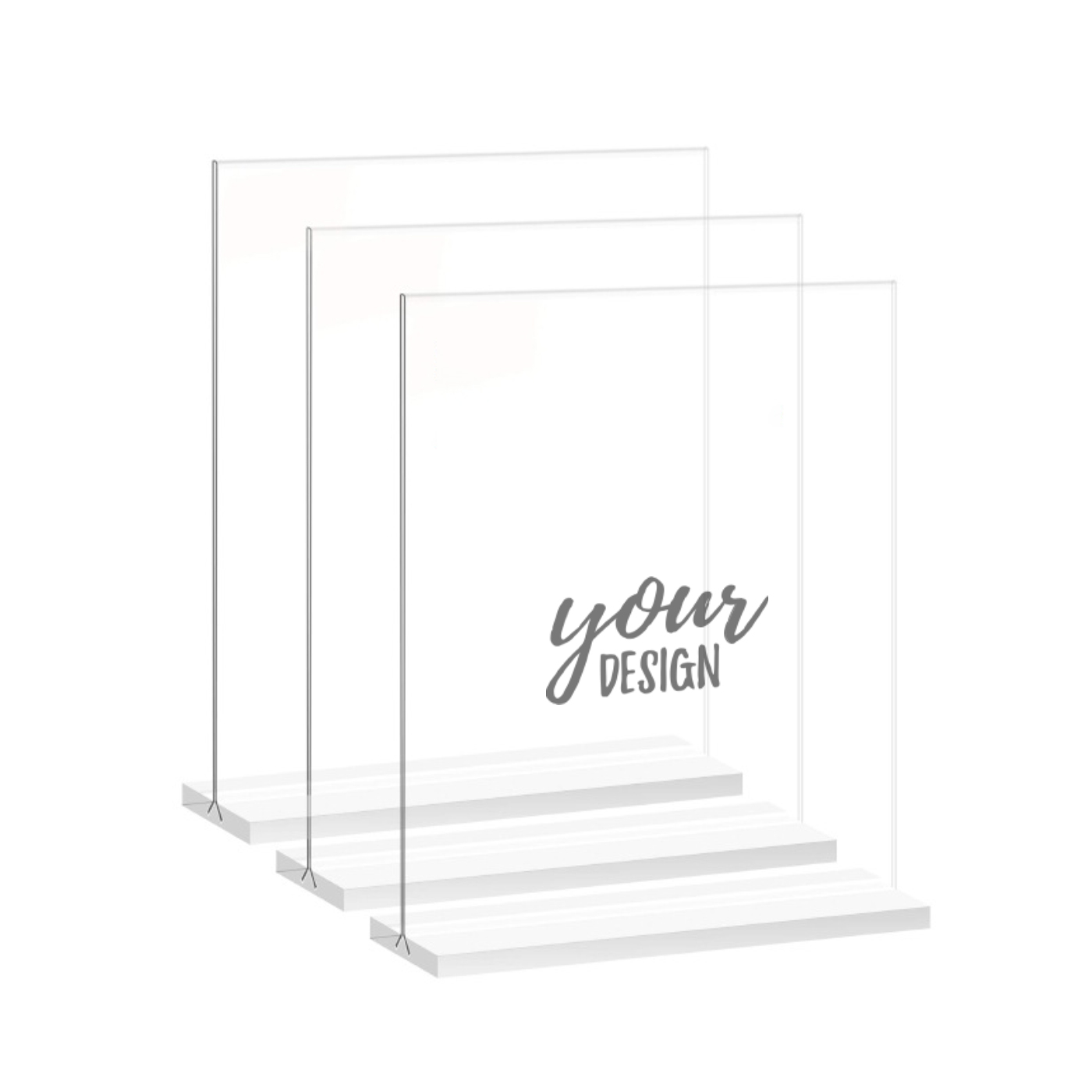 Clear Acrylic Sign Holder1