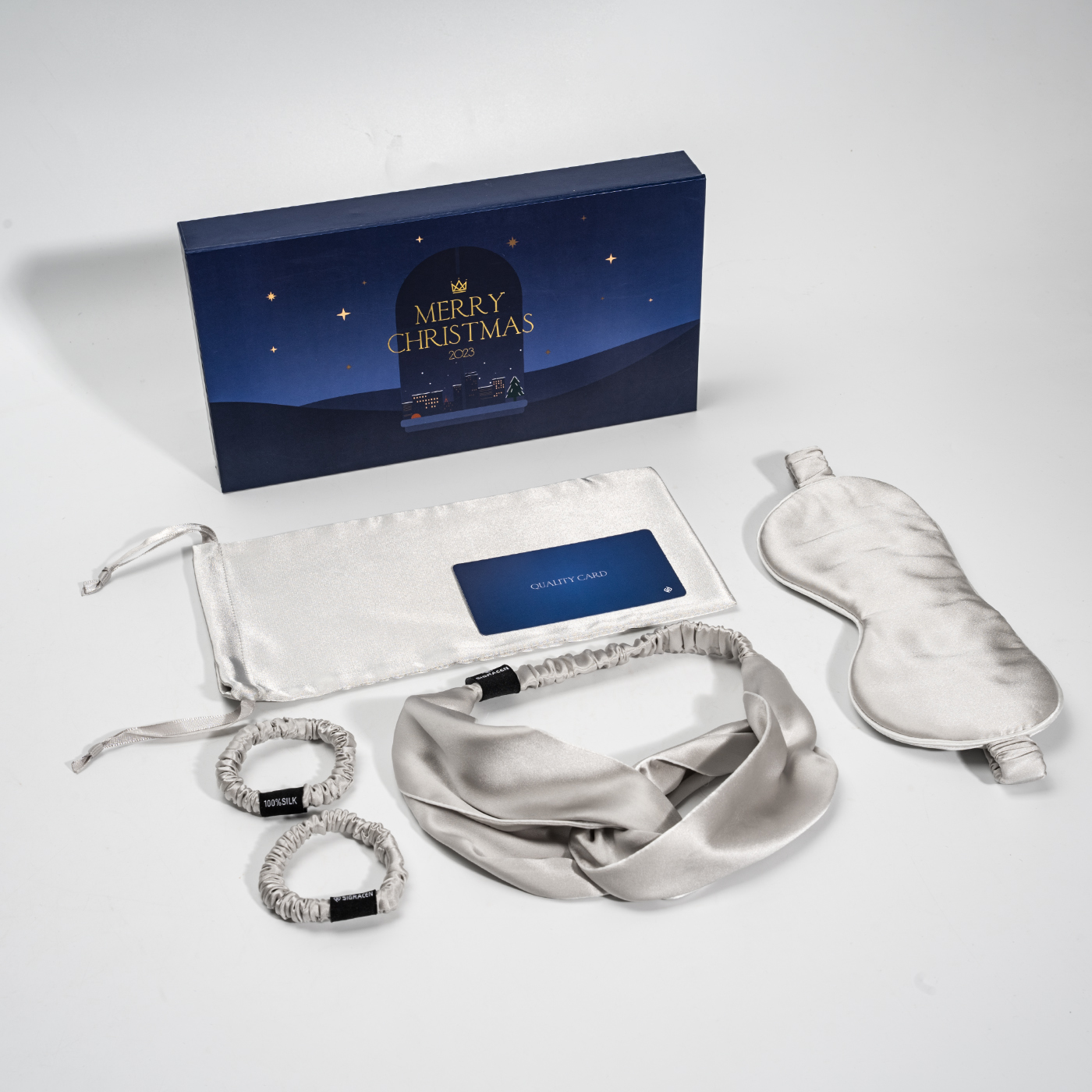 Silk Eye Mask & Pillow Case Gift Set3