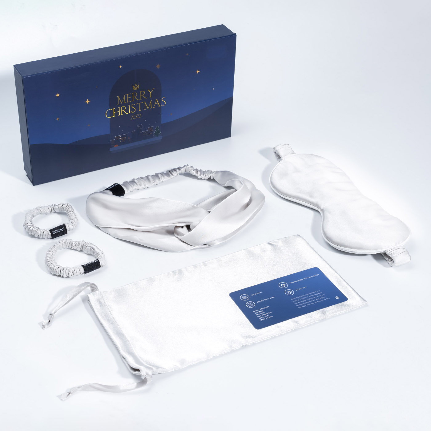 Seiden-Augenmasken-Set
