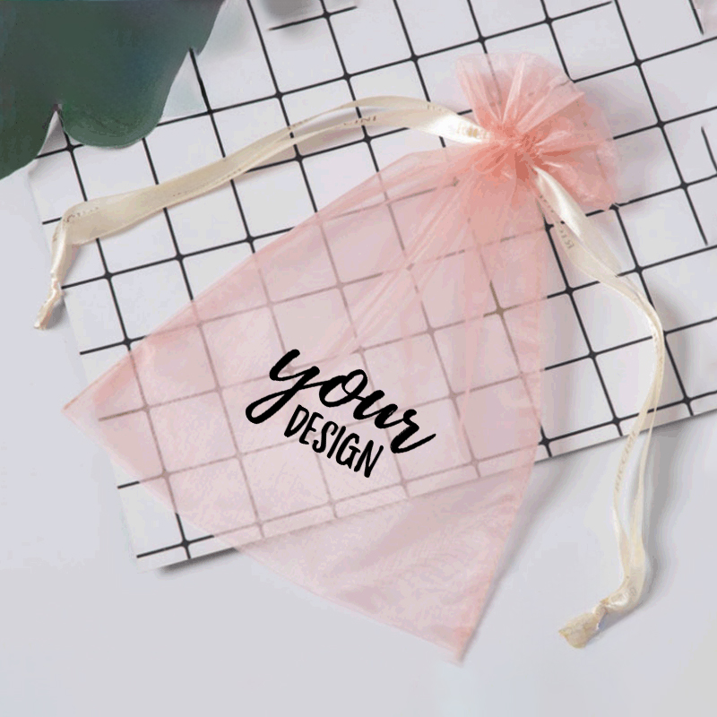 Mesh Gift Drawstring Bag1