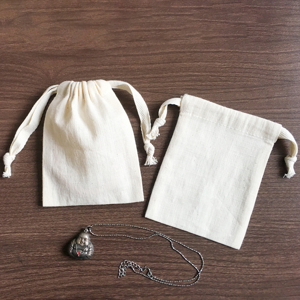 Custom Cotton Drawstring Bag2