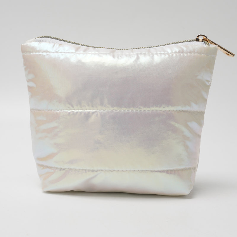 Kosmetiktasche, gesteppte Baumwolle