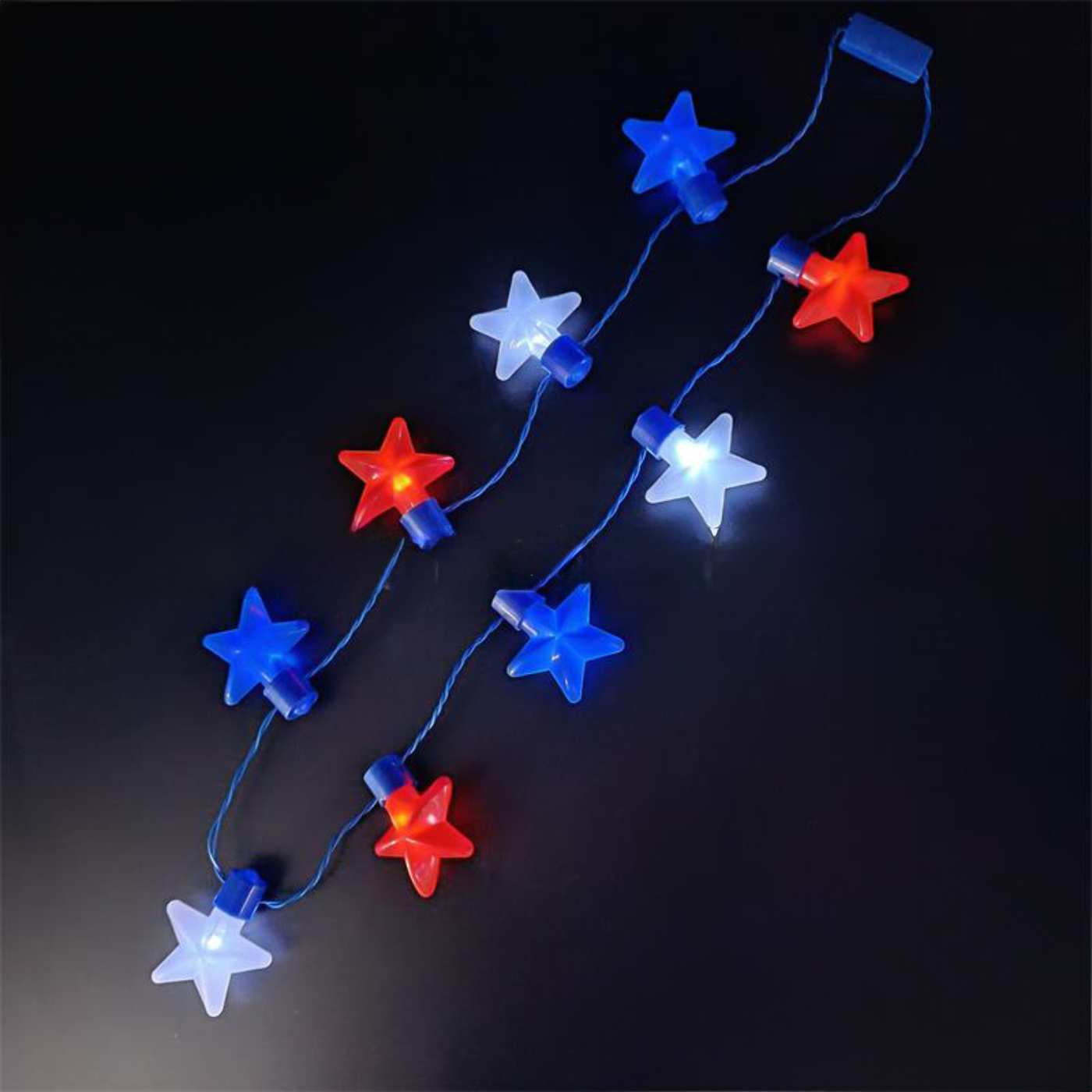 Light up Independence Day Necklace1