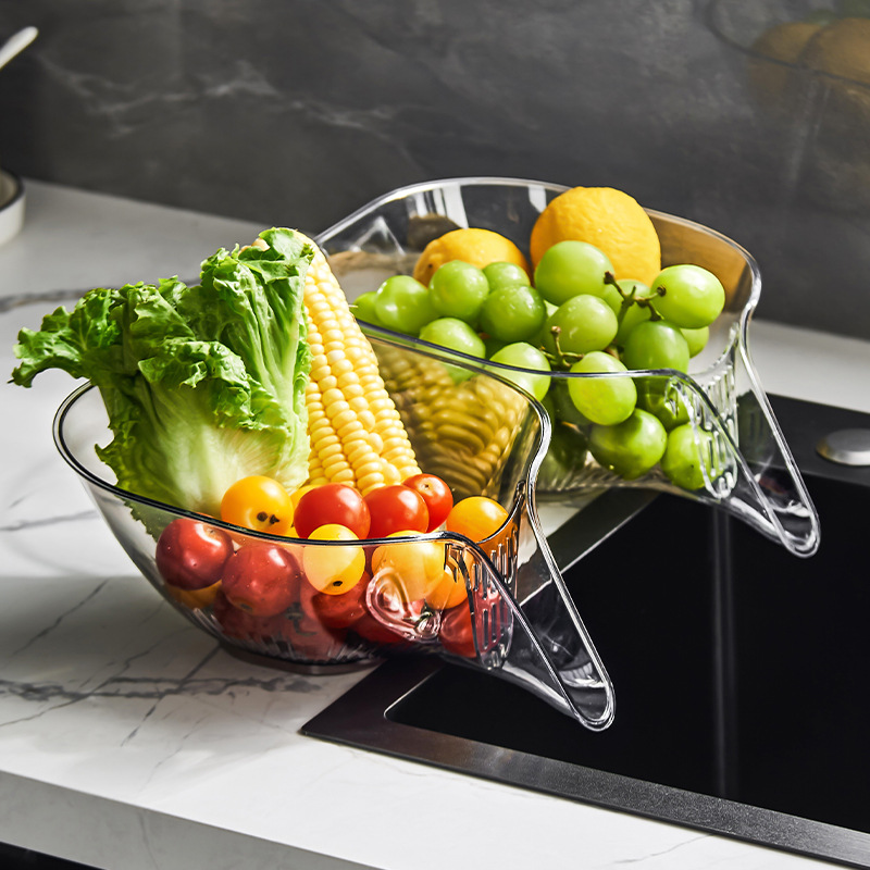 Plastic Sink Colander With Handle