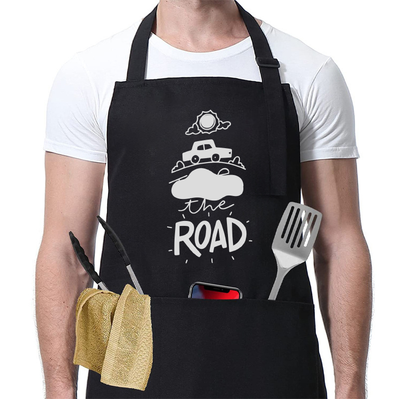 Adjustable Cooking Apron With Pockets