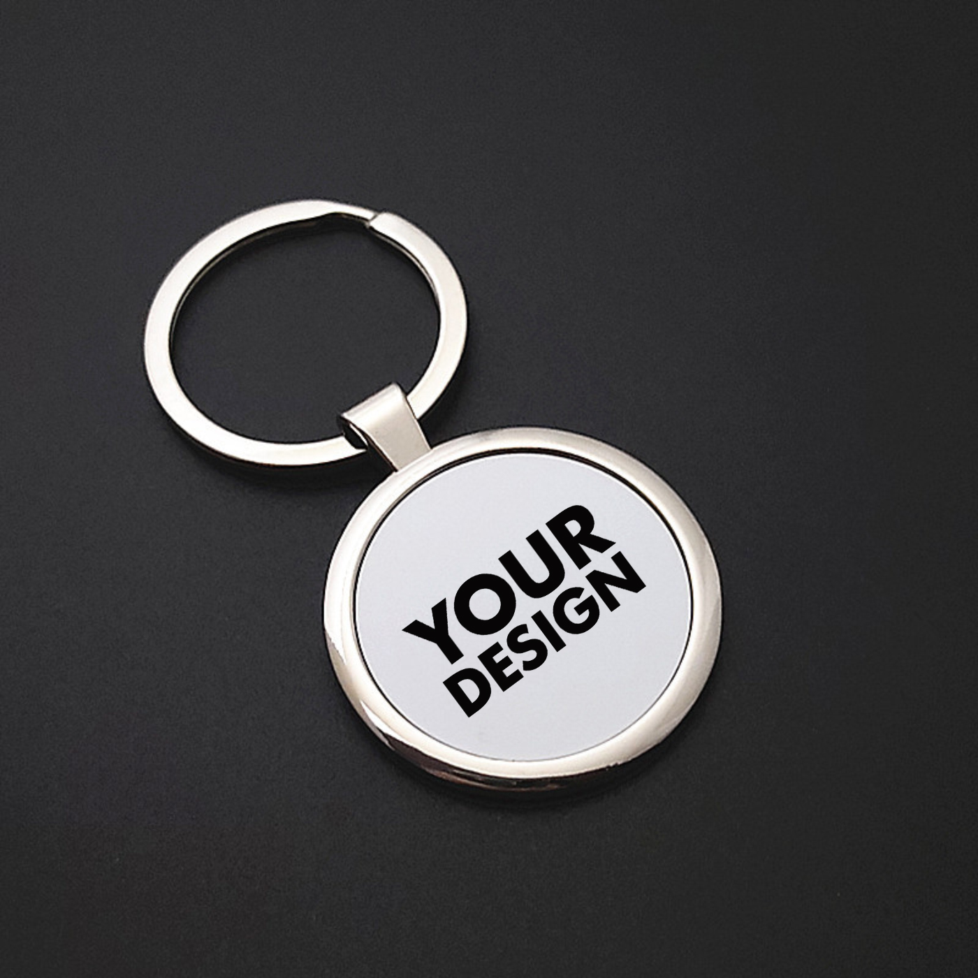 Personalized Metal Blank Keychain