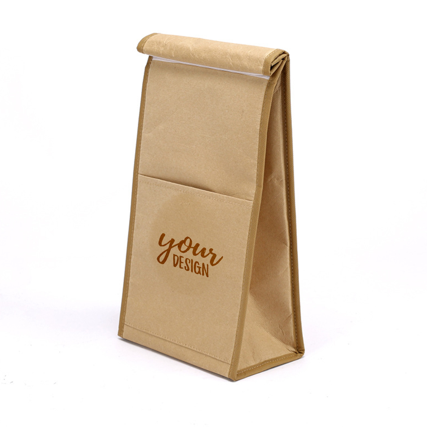 Insulated Kraft Paper Lunch Bag