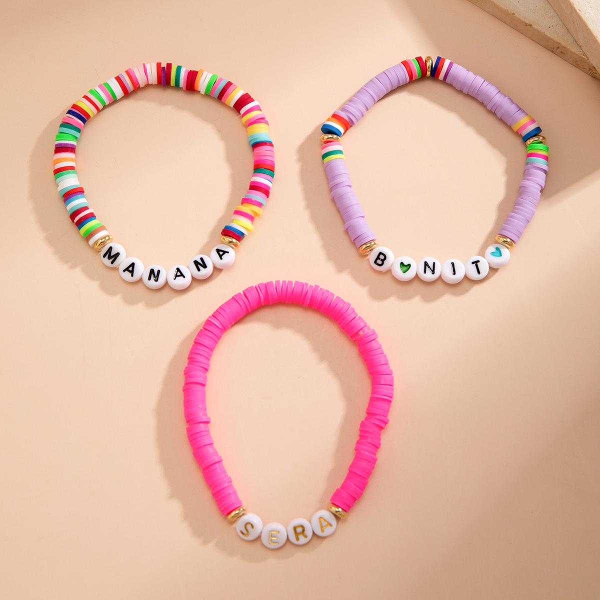 Stackable  Colorful Bracelet Set2