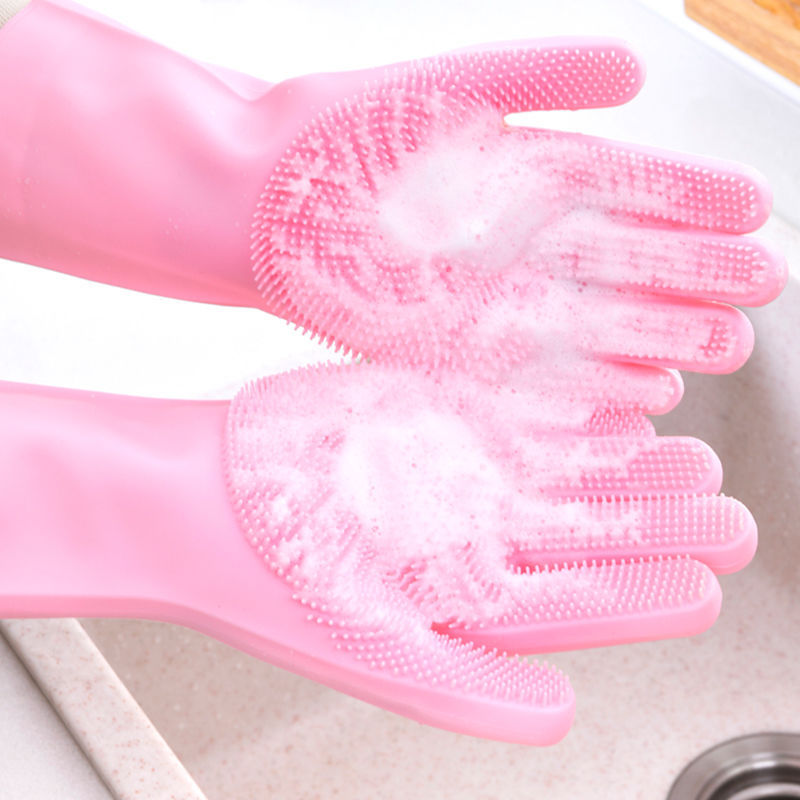 Silikon-Waschhandschuhe