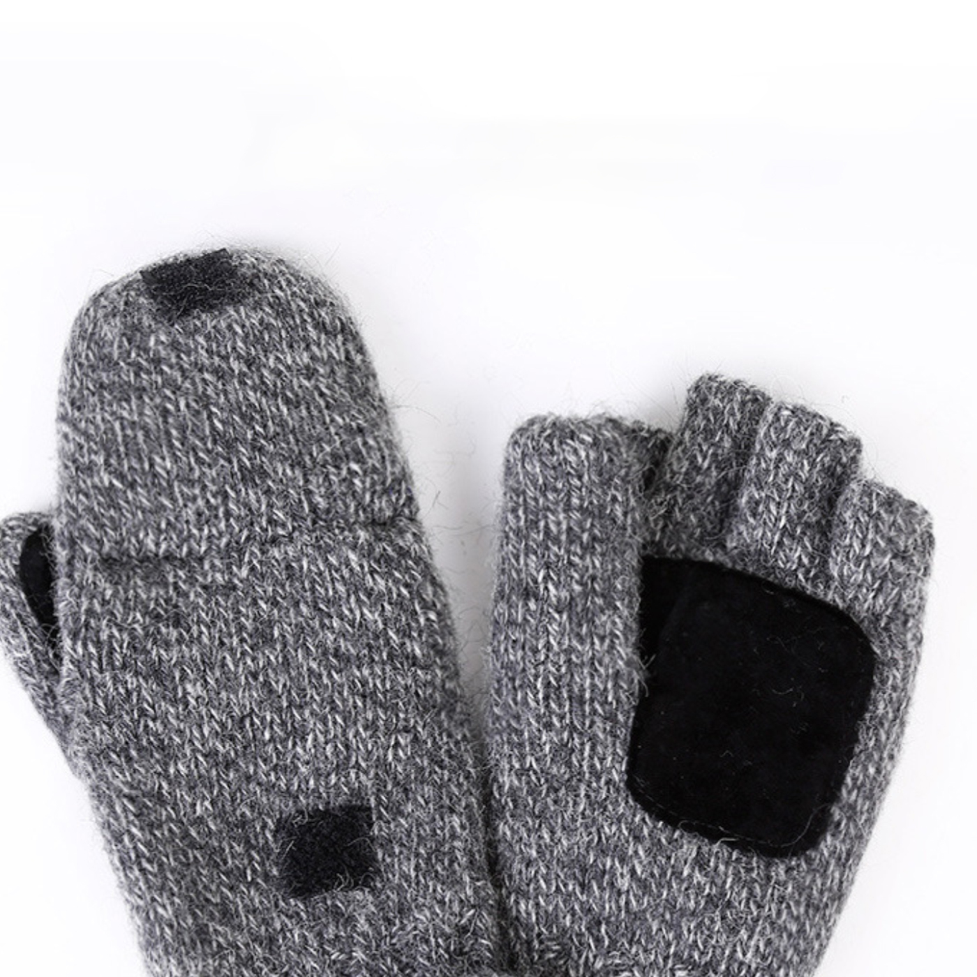 Wool Fingerless Pop-Top Gloves3