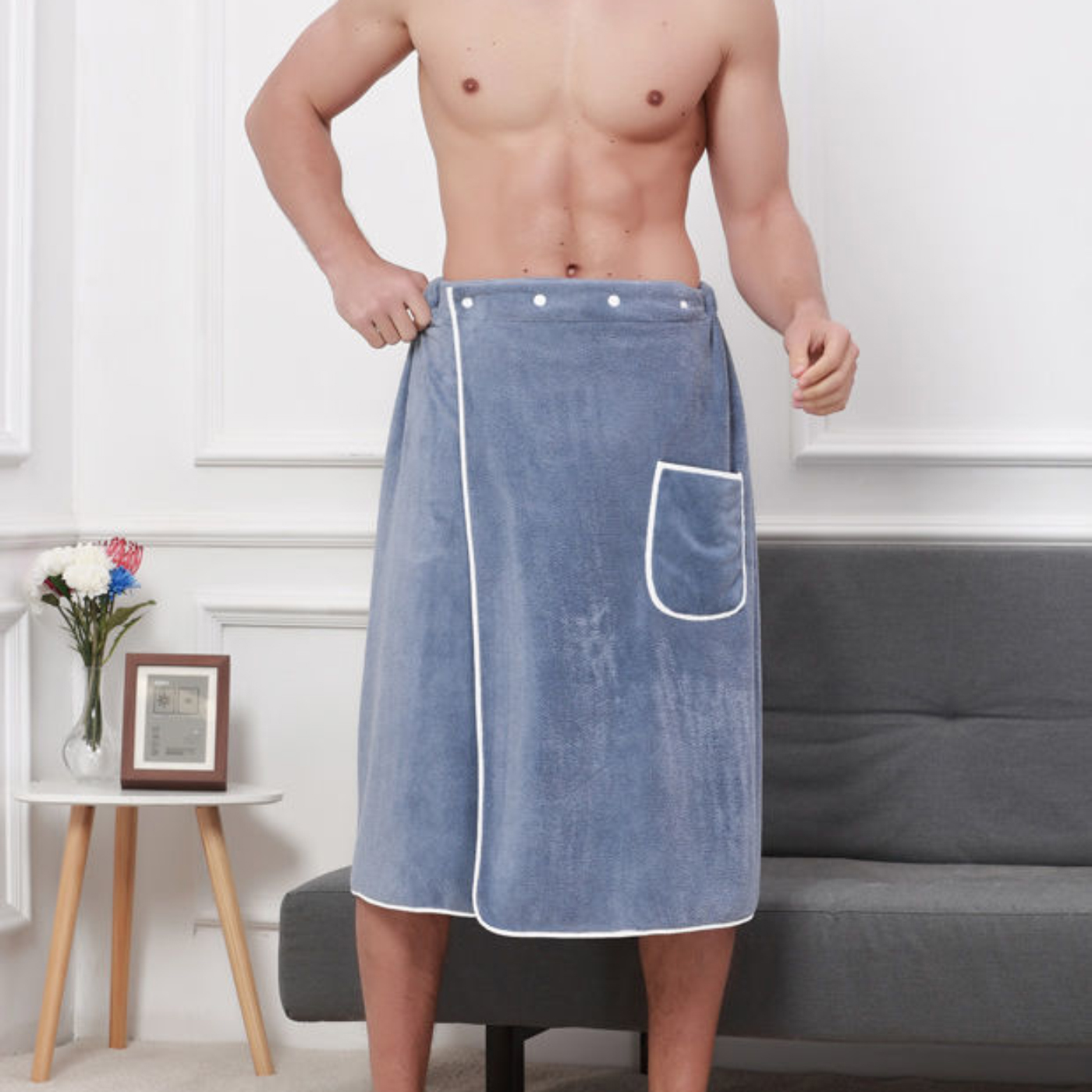 Adjustable Wrap Towel3
