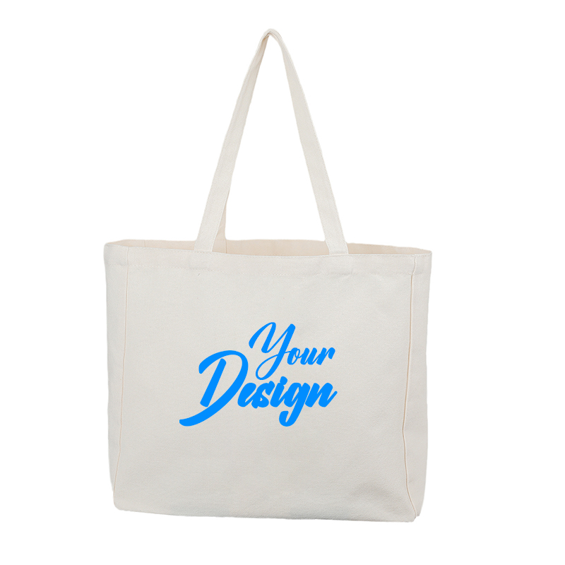 12 oz. Canvas Shopping Tote Bag