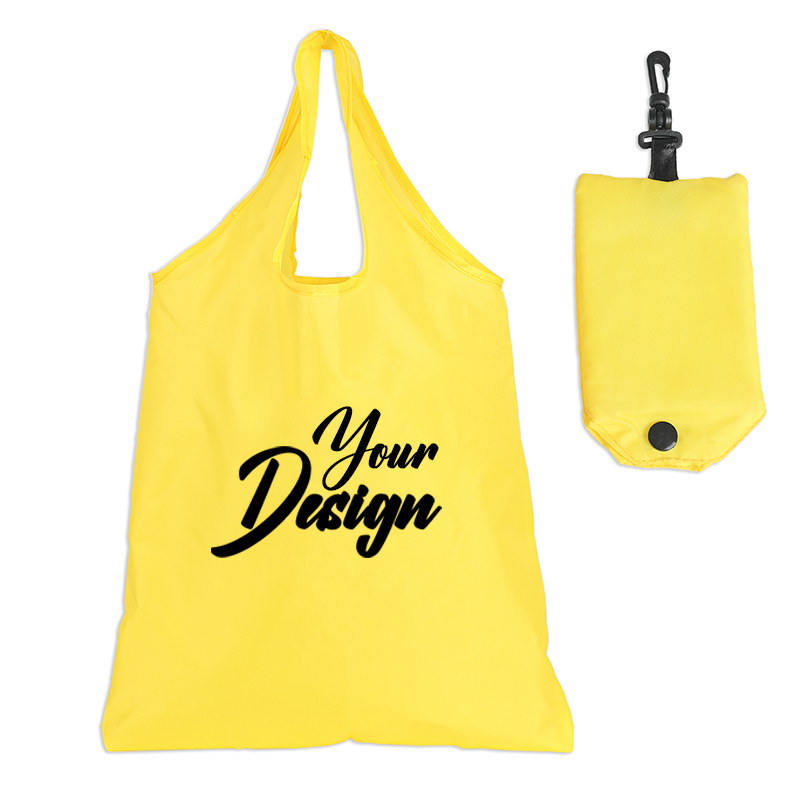 Foldable Square Pocket Shopping Bag