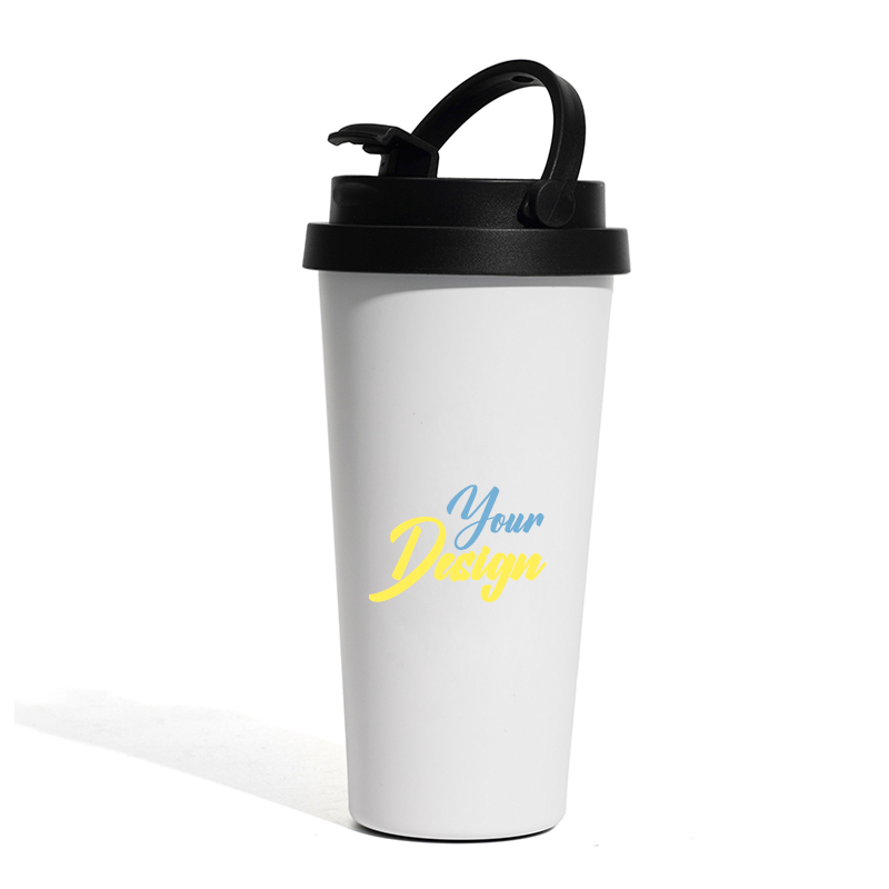 16 oz. Stainless Steel Mug With Carrying Handle