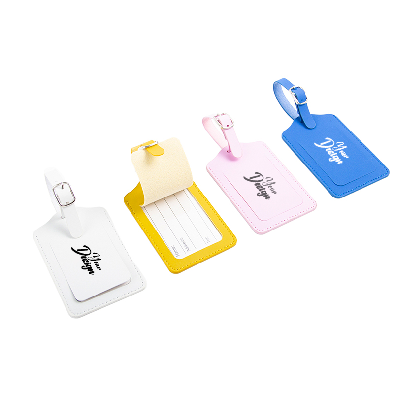 Custom PU Luggage Tag