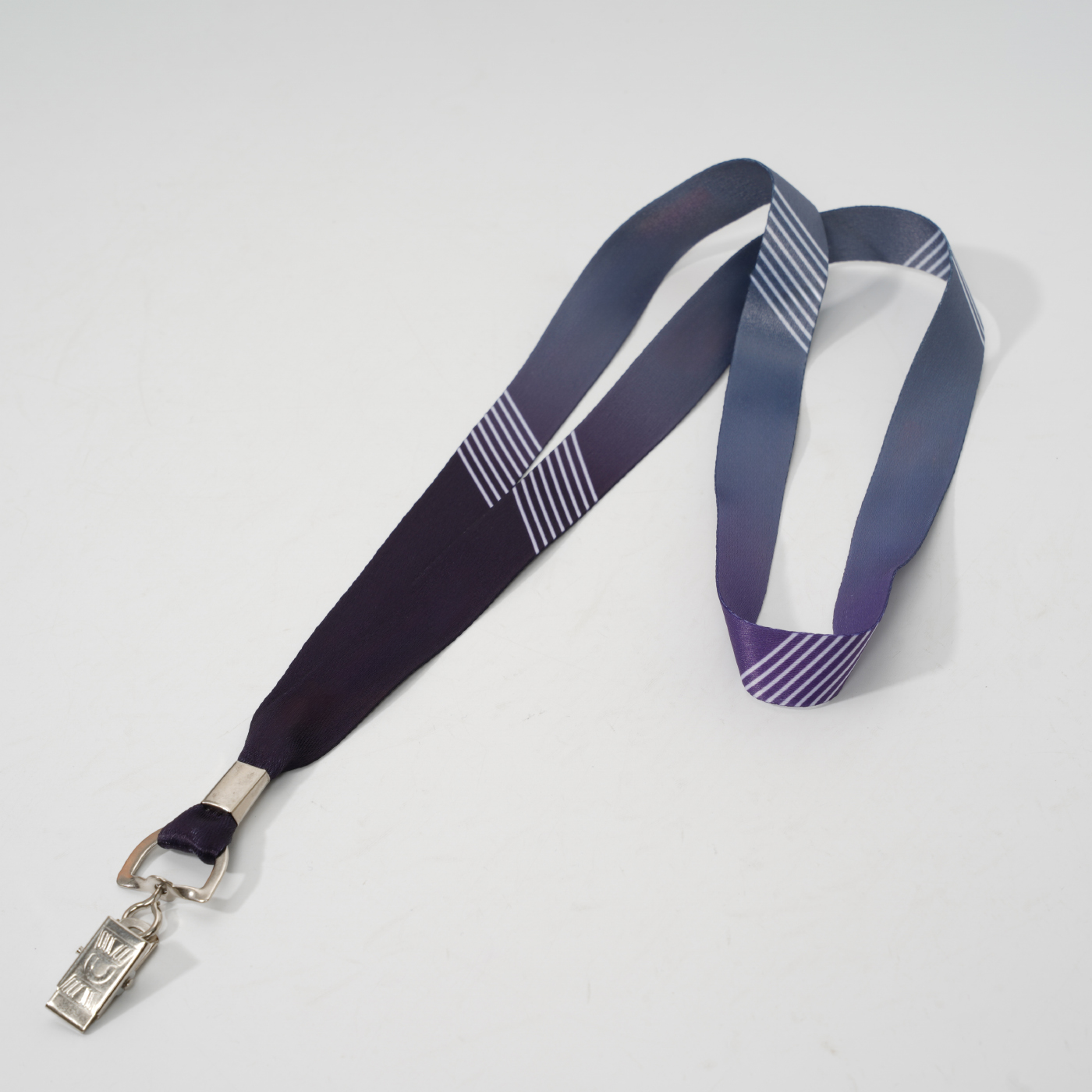 Badge Holder Lanyard With Bulldog Clip2