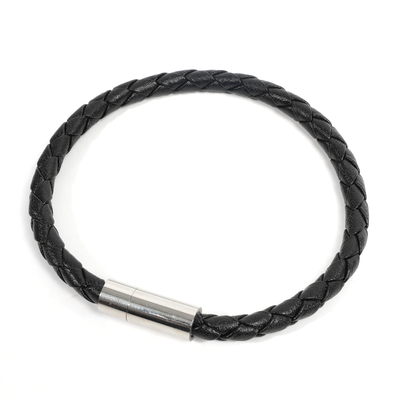 Personalized Braided Leather Bracelet1