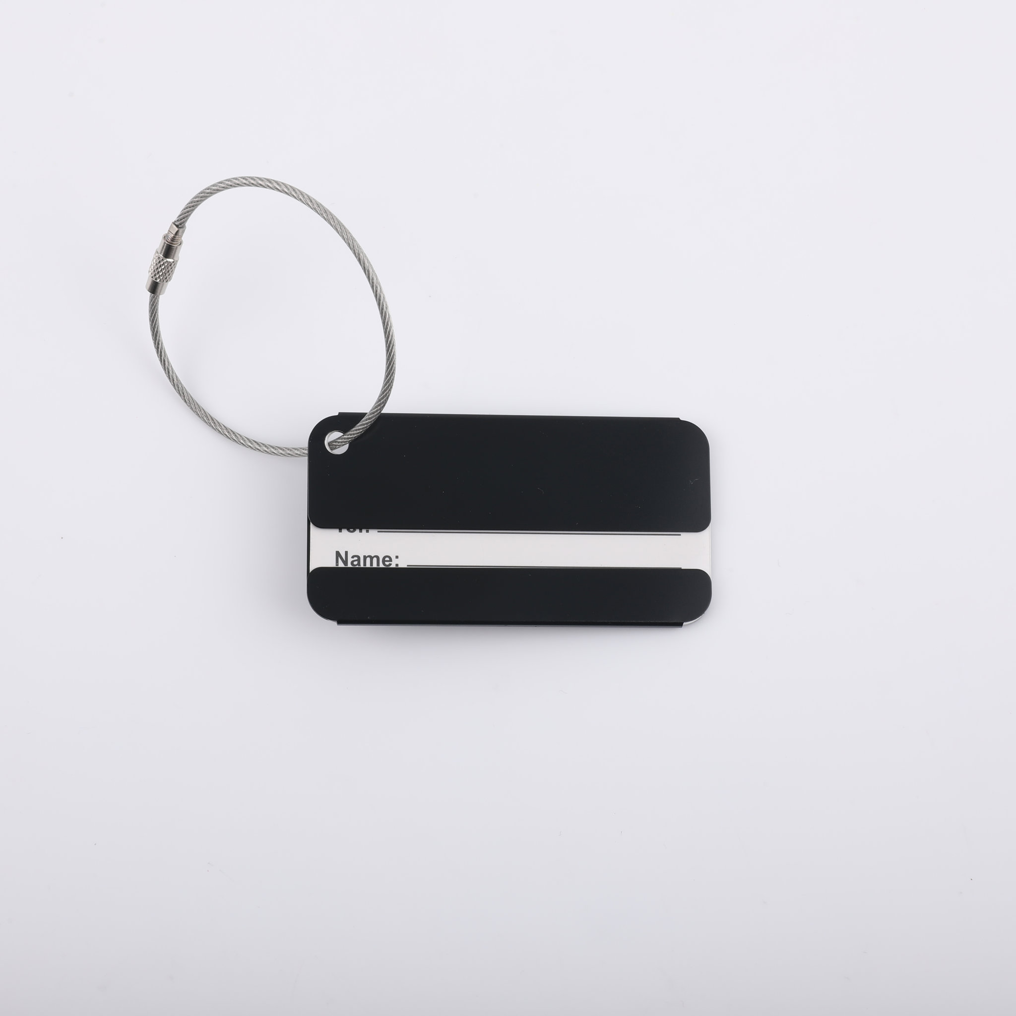 Aluminum Alloy Luggage Tag2