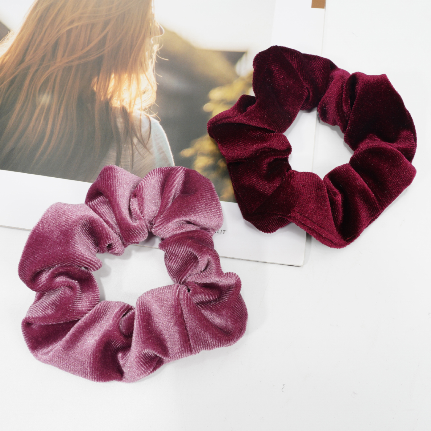 Fashion Soft Velvet Scrunchie2