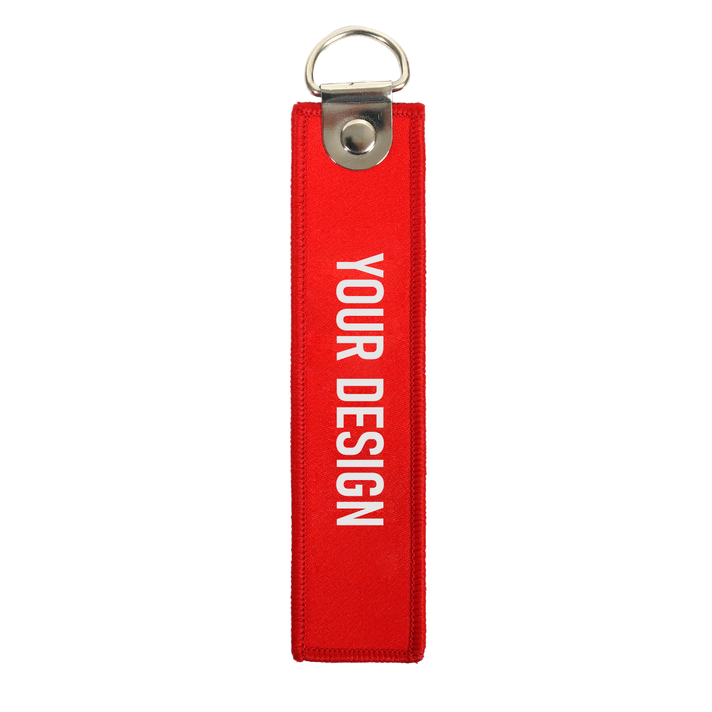 Promotional Custom Embroidered Keychain