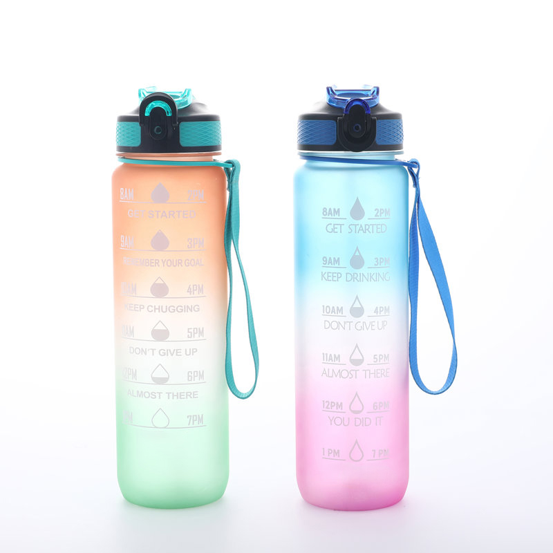 32 oz. Tritan Water Bottle With Time Marker3